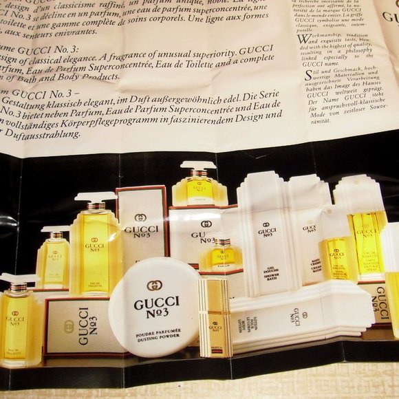 gucci no3 cream perfumed body cream 1.75 Vintage, - Picture 3 of 7